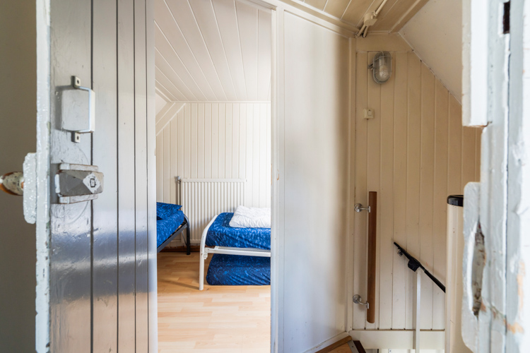 Vakantiehuisje Even Bykomme bovenverdieping