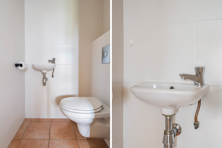 Vakantiehuis Holidays toilet sanitair beneden