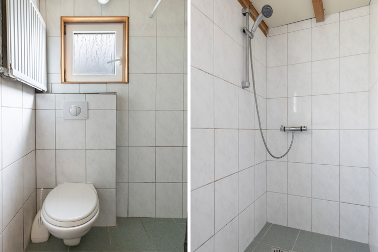 Vakantiehuis Schiermonnikoog Yn de Hamaye sanitair badkamer
