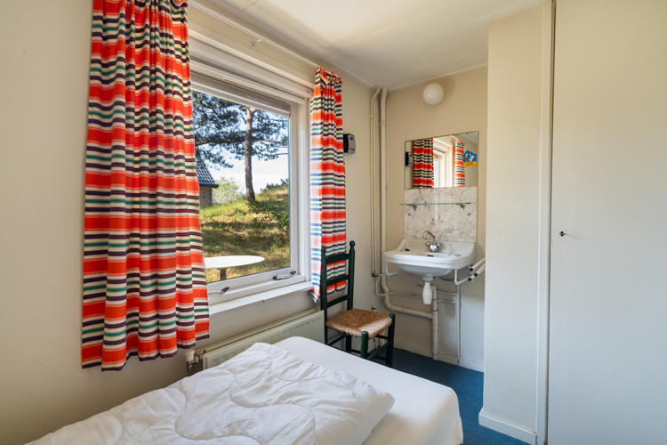 Vakantiehuis Inter Maria slaapkamer beneden eenpersoons schiermonnikoog