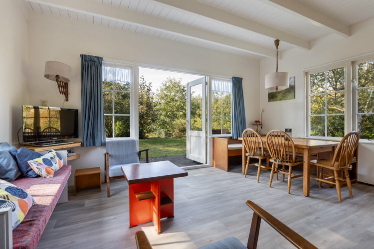 interieur kijkduin vakantiehuisje op schiermonnikoog