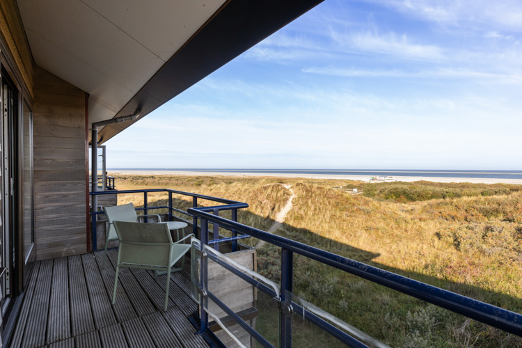 Noderstraun 82 uitzicht aan zee 
