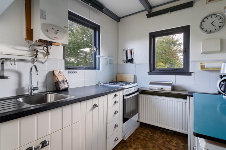 Winterkoning vakantiehuis Schiermonnikoog keuken