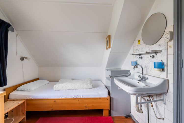 Winterkoning vakantiehuis Schiermonnikoog tweepersoons slaapkamer