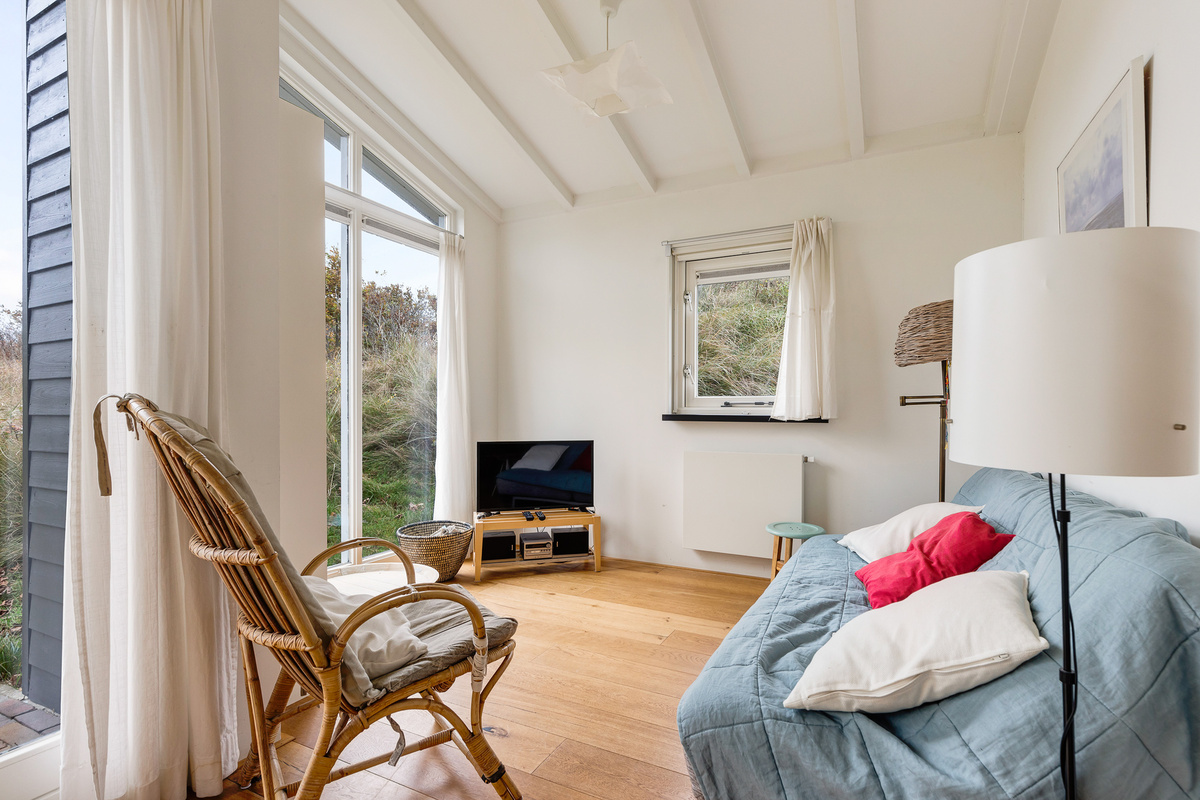interieur zithoek hilghehorn bungalow schiermonnikoog