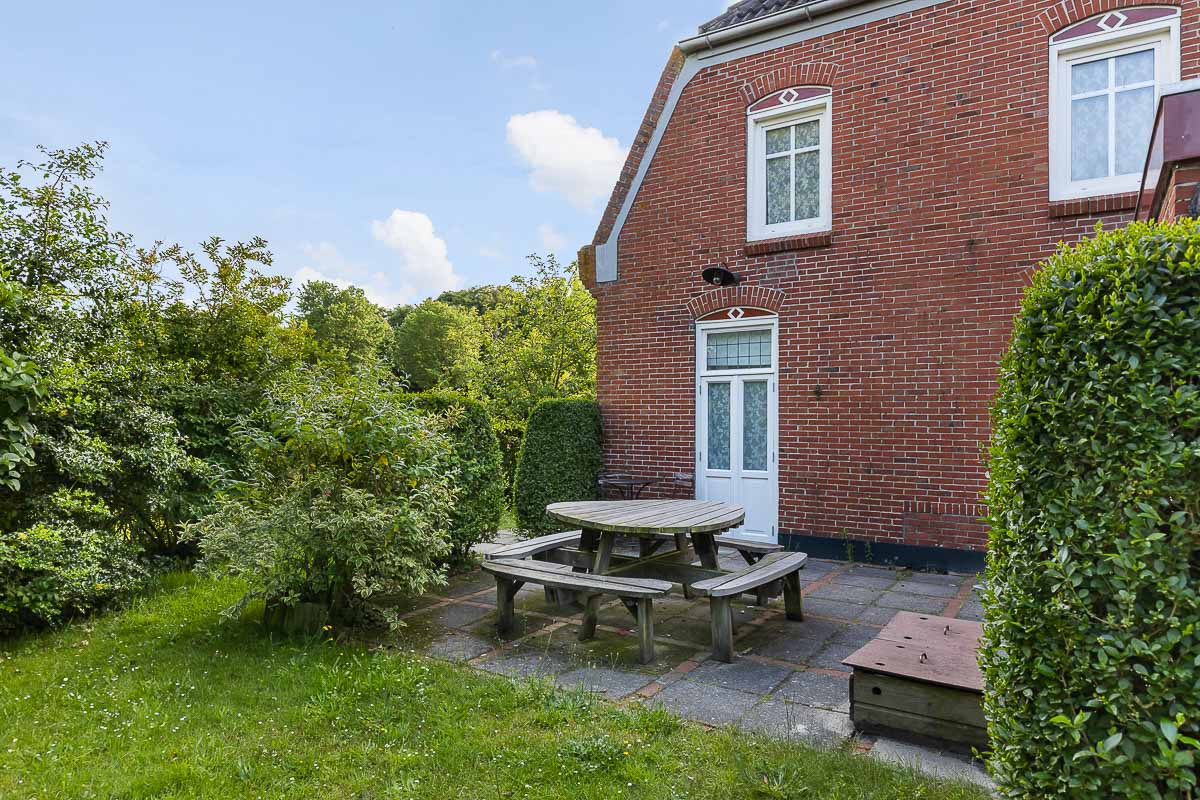 Tuin vakantiehuis schiermonnikoog zevenhuizen