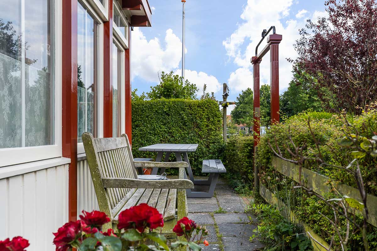 Terras vakantiehuis schiermonnikoog zevenhuizen