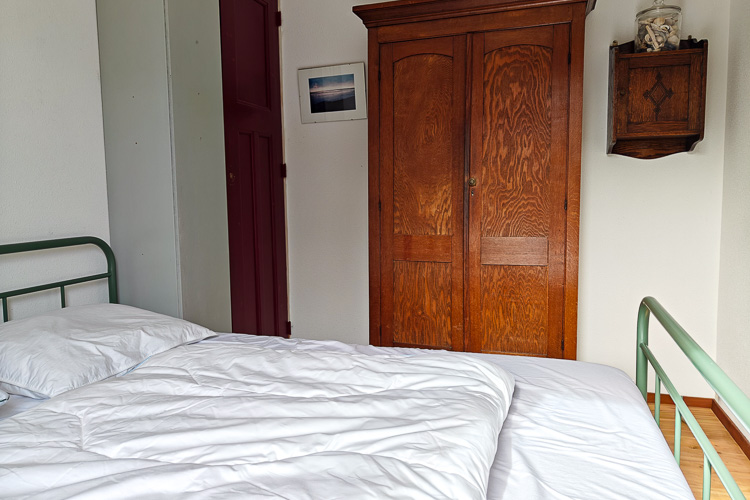 Idica vakantiehuis Schiermonnikoog slaapkamer beneden