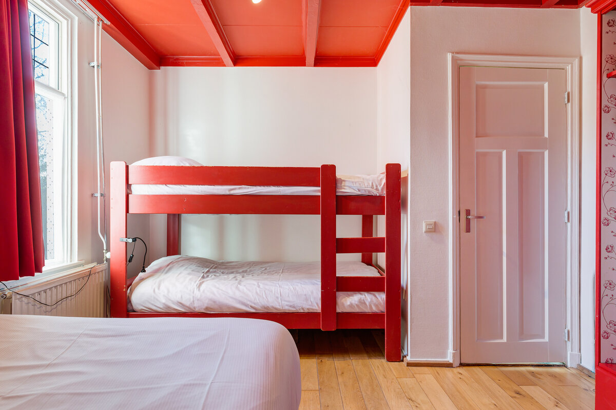 stapelbed 4-persoosns slaapkamer vakantiehuis schiermonnikoog zevenhuizen